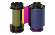 Комплект - полноцветная лента YMCK(500 оттисков) + Ретрансферная лента (500 оттисков) в Шахтах