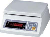 Весы CAS SW II-30 (один дисплей, LED), порционные в Шахтах